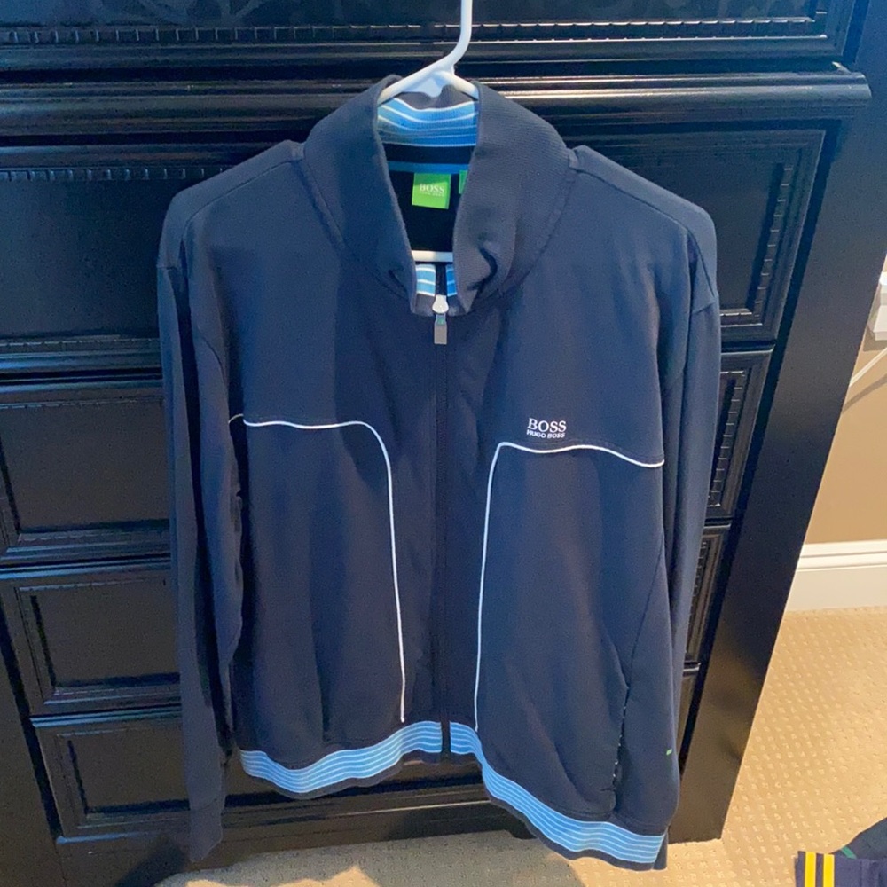 Hugo boss zip up sweater xxl